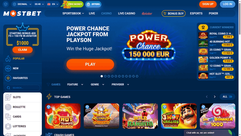 Kasyno internetowe Mostbet Polska
